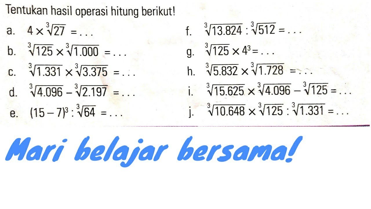 Operasi Hitung Pangkat Dalchaebi