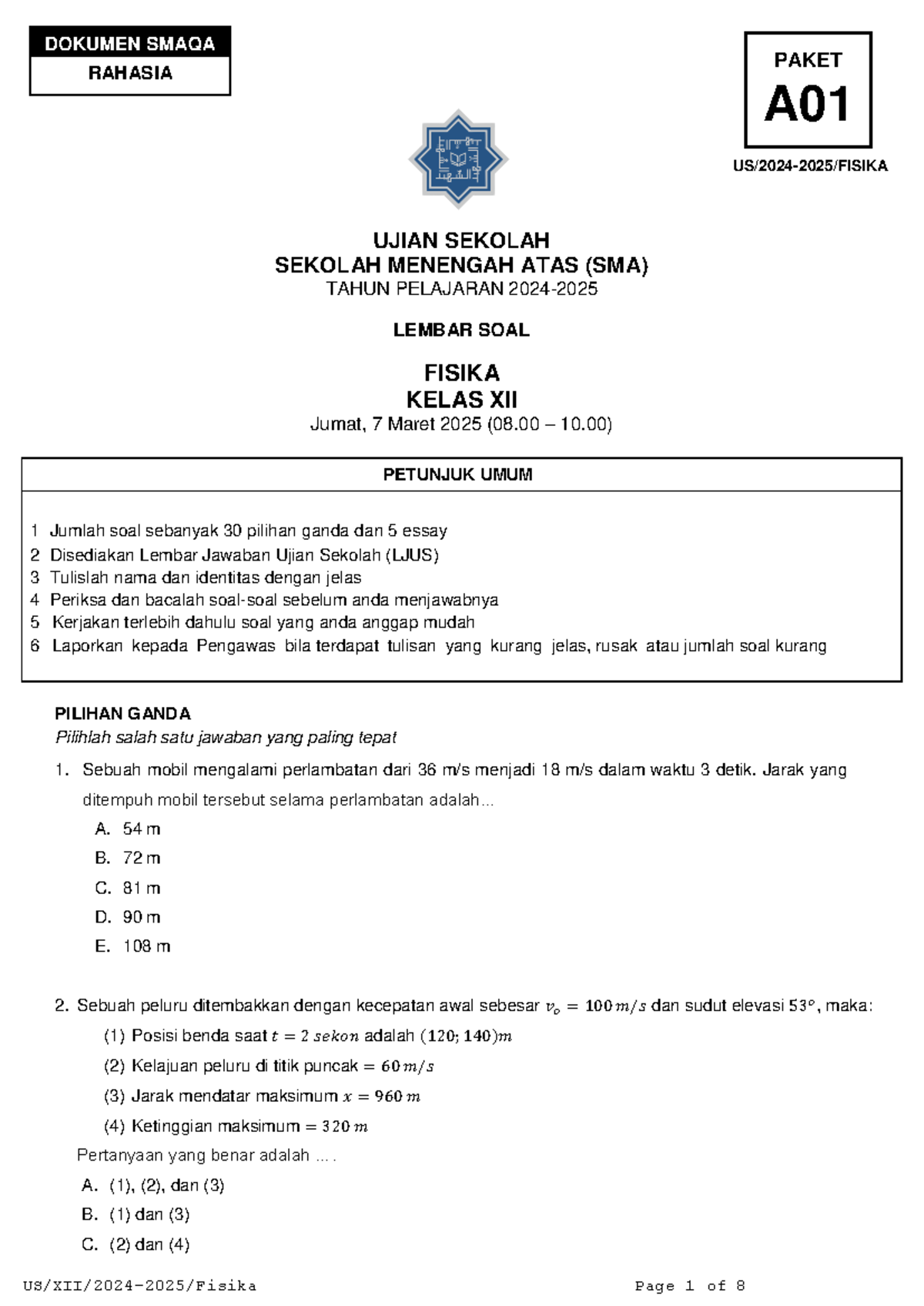 Rahasia Sukses Ujian Sekolah Fisika Kelas 12 Ada di Modul Ajar 2026