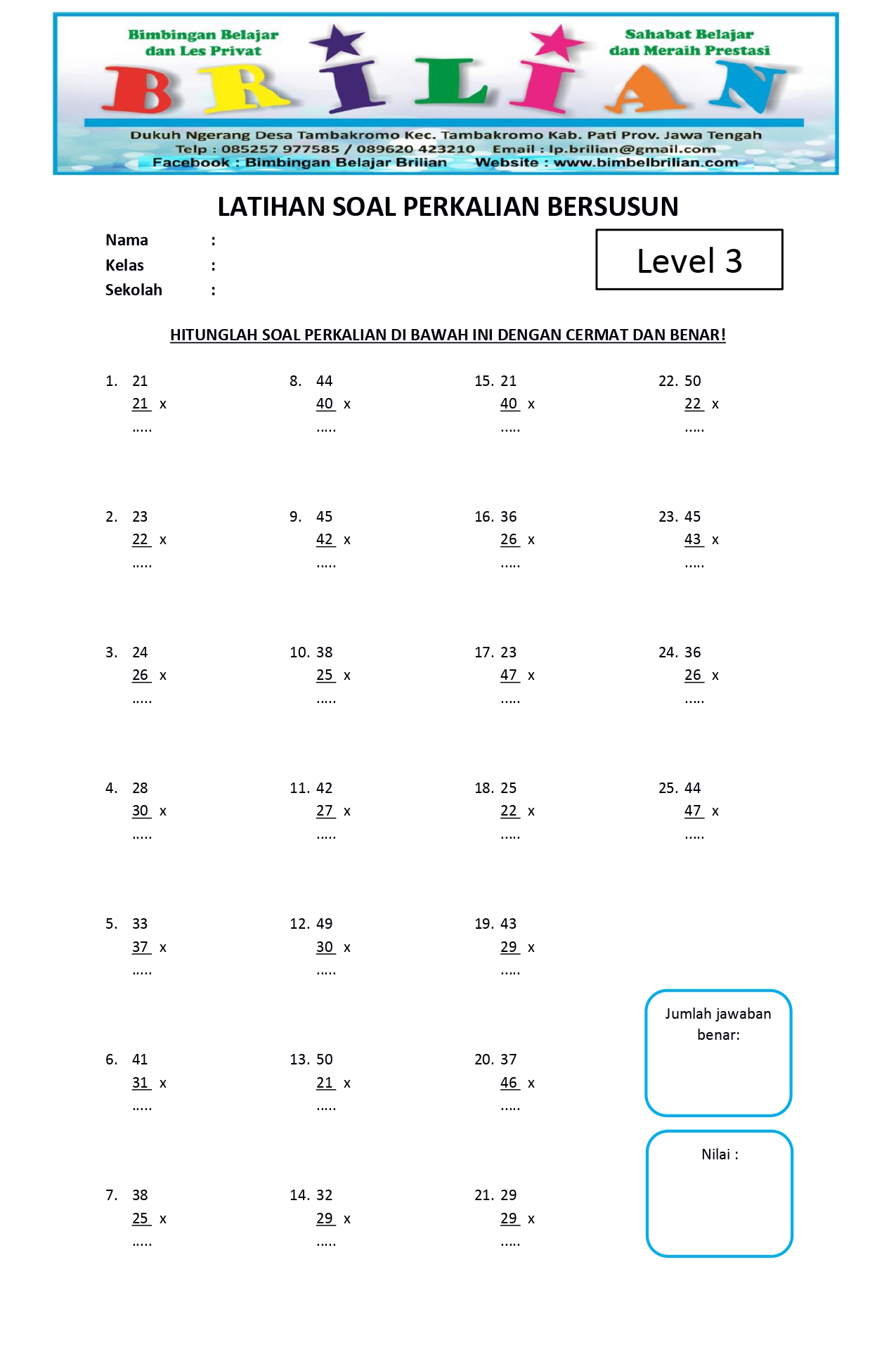 Wajib Tahu! 5 Kunci Jawaban Soal Matematika SD Kelas 3 Sumatif STS 2026