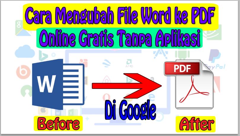 Mengubah Dokumen Word Menjadi PDF Secara Online Kemudahan Keamanan