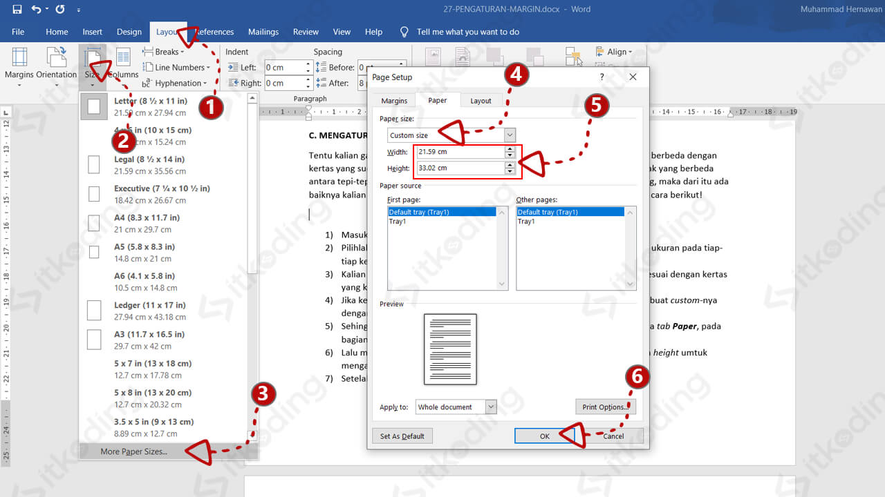 3 Cara Mengubah Kertas di Word Agar Ukuran KTP Pas, Ternyata Semudah Ini