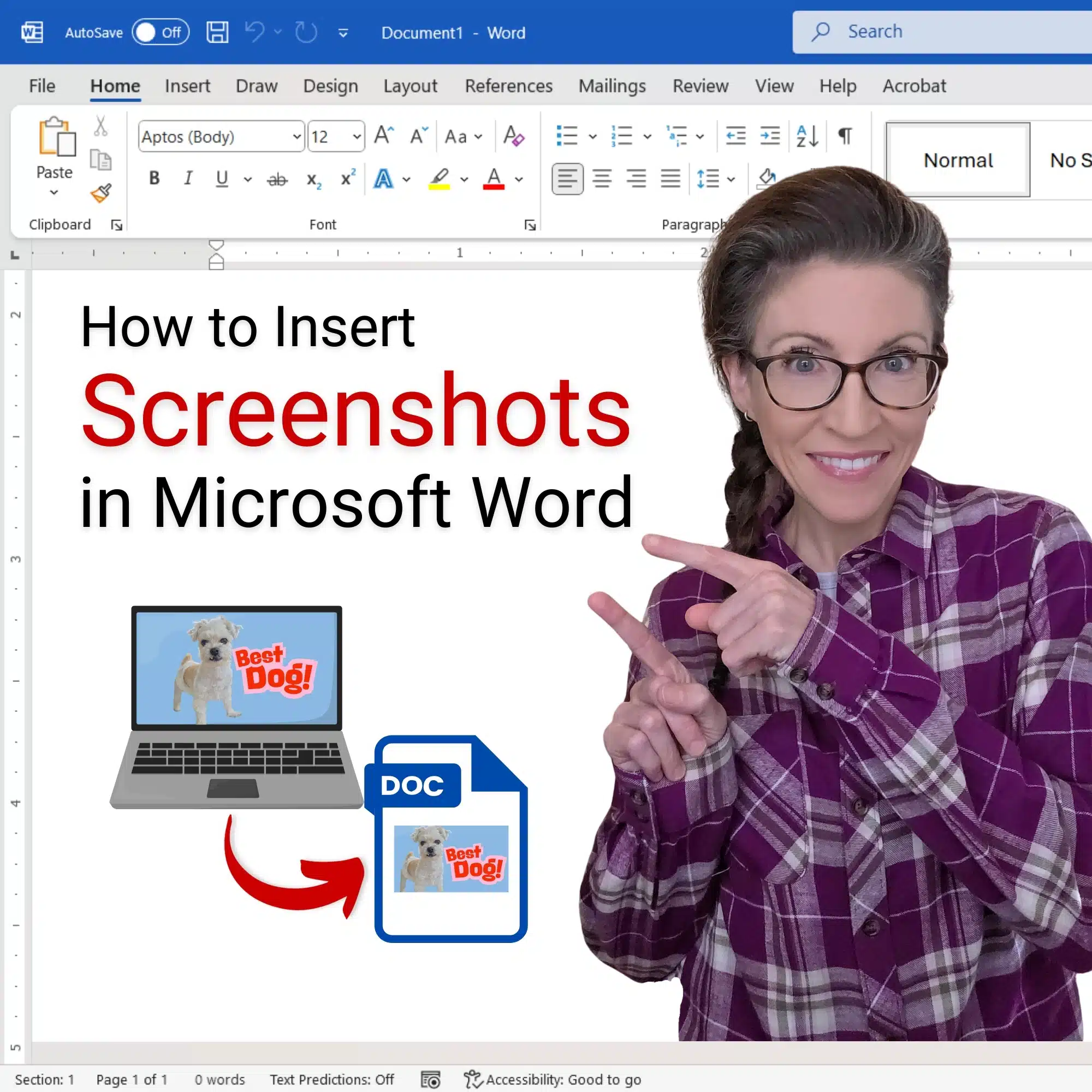 How to Insert Screenshots in Microsoft Word How to Insert Screenshots in Microsoft Word