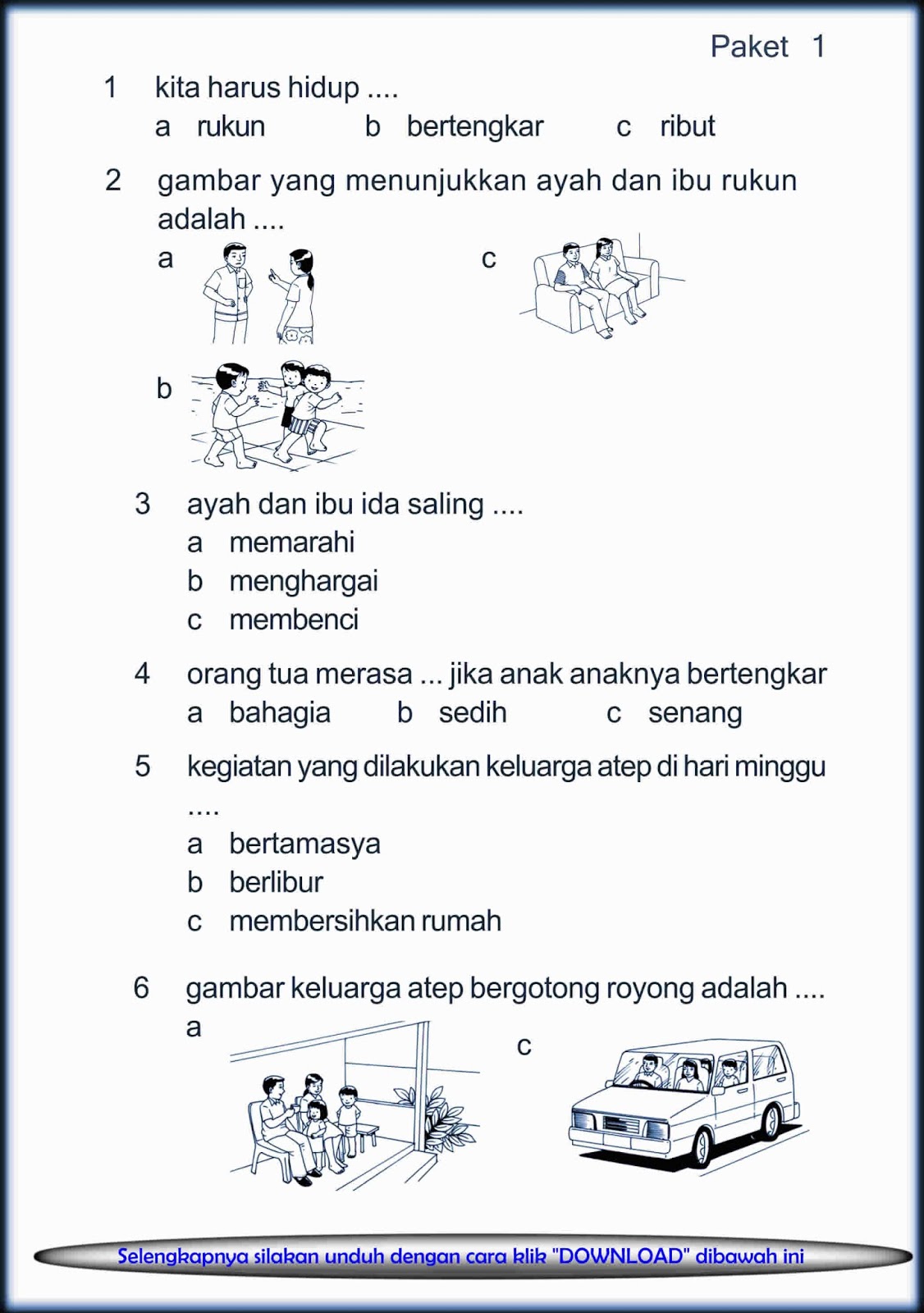 5 Soal UAS PKN Kelas 4 Semester 2 Kurikulum Merdeka yang Wajib Dikuasai Sebelum Ujian