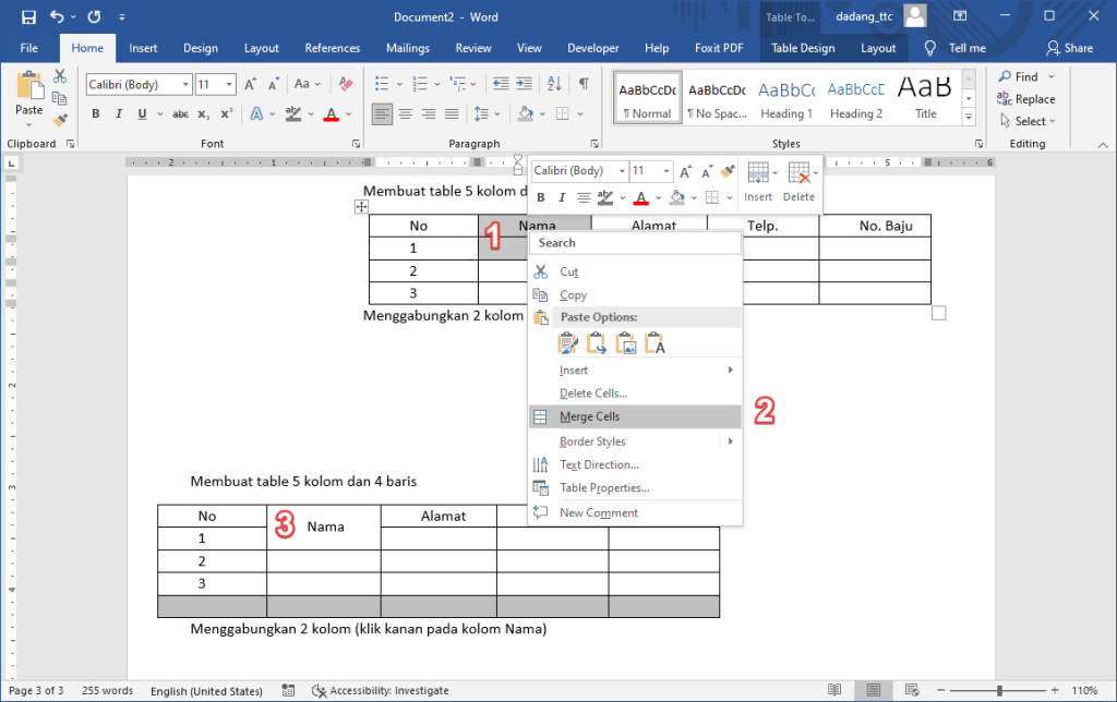 5 Rahasia Mudah Cara Mengubah Cell di Word yang Ternyata Jarang
