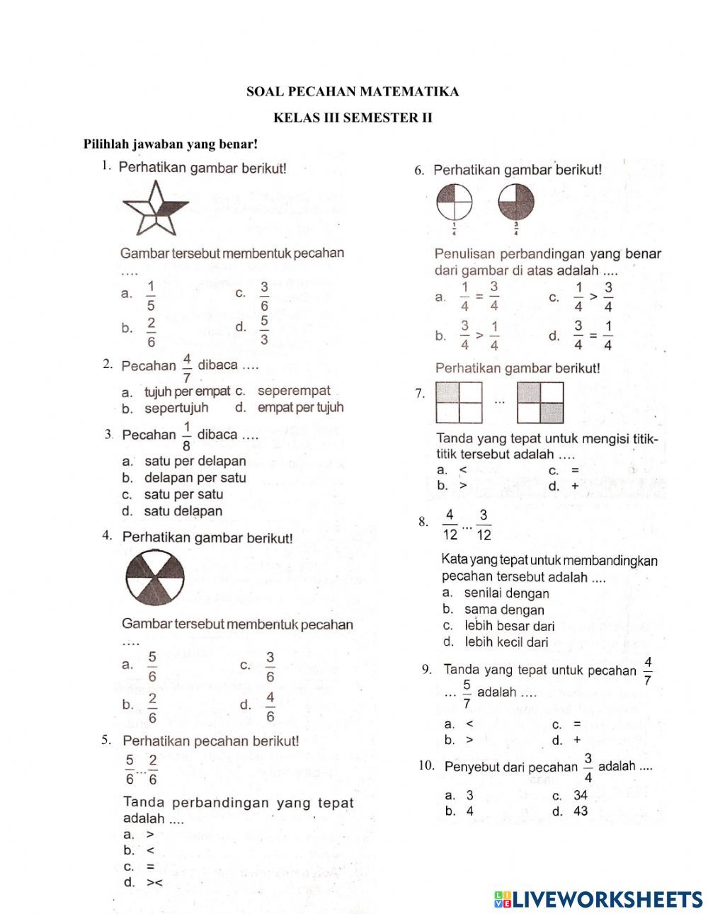 Rahasia 20 Soal Matematika Kelas 3 Tema 1 Tryout 2026 dan Kunci Jawaban