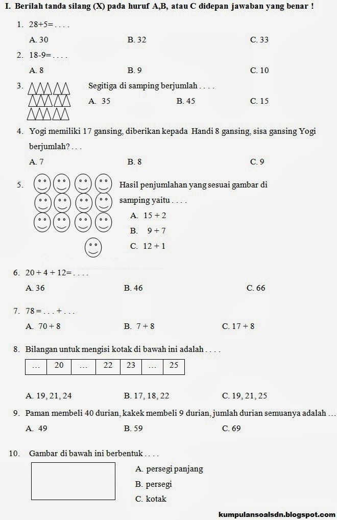 Akhirnya Tahu! 7 Contoh Soal PAS Gasal Tema 4 Kelas 1 yang Sering Muncul di Ujian, Wajib Dipelajari Sebelum Terlambat