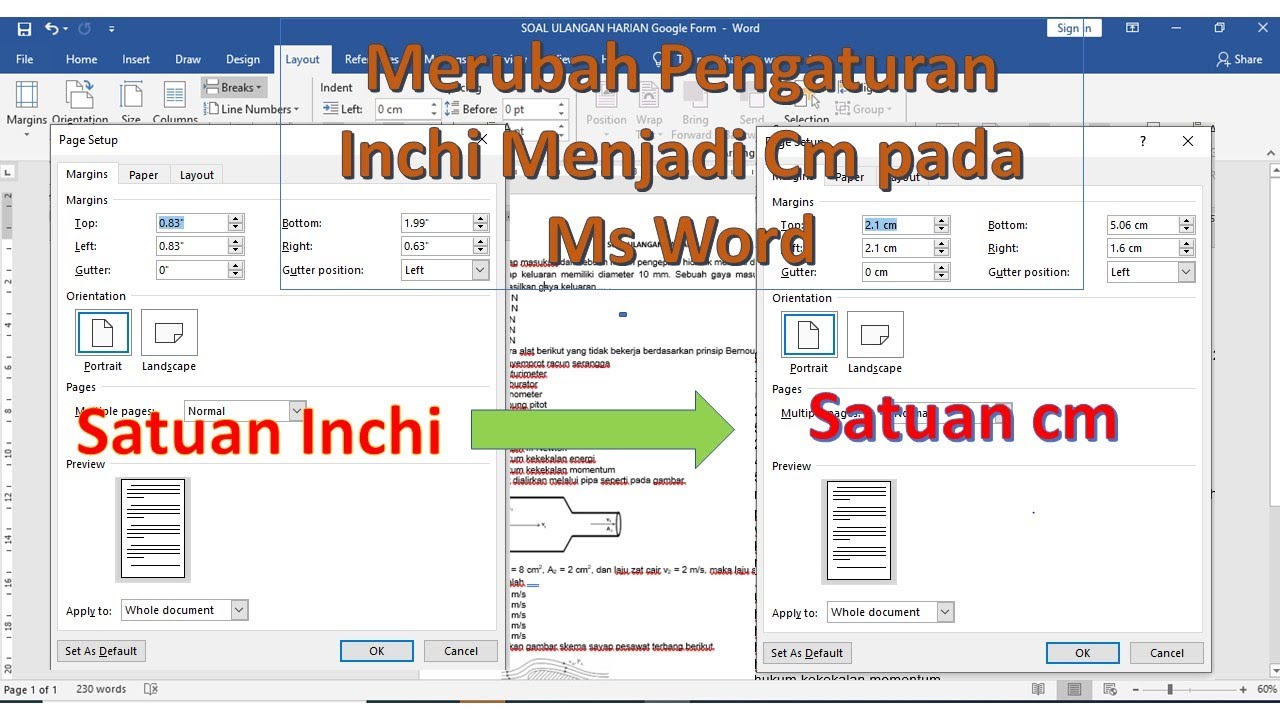 Cara Mengubah Setingan Cm di Word dengan Mudah, Ternyata Selama Ini Banyak yang Salah