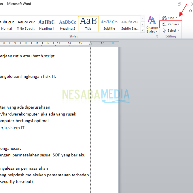 Cara Mengganti Semua Kata Yang Salah Di Word - iFaWorldCup com Cara Mengganti Semua Kata Yang Salah Di Word - iFaWorldCup com