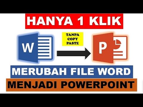 Ubah File Word ke Powerpoint dengan Cepat dan Ternyata Ini 3 Cara yang Wajib Kamu Tahu di Tahun 2026