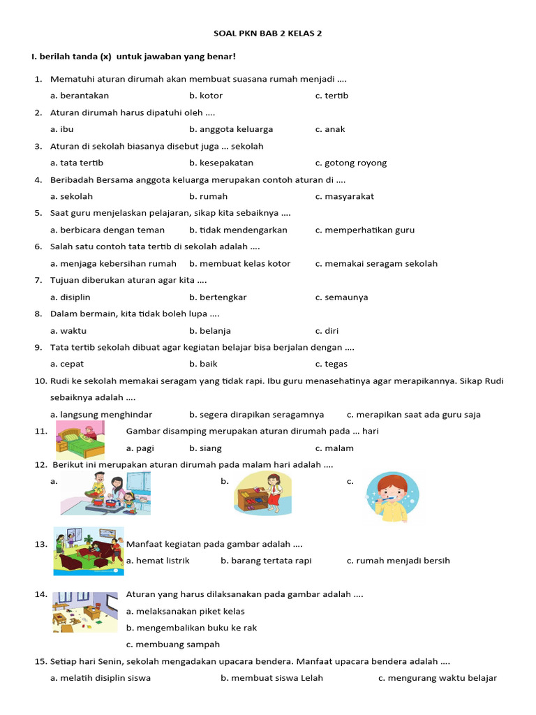 Rahasia Skor Sempurna Kerjakan Soal PKN Kelas 2 Tema 3 Subtema 4 yang Wajib Tahu