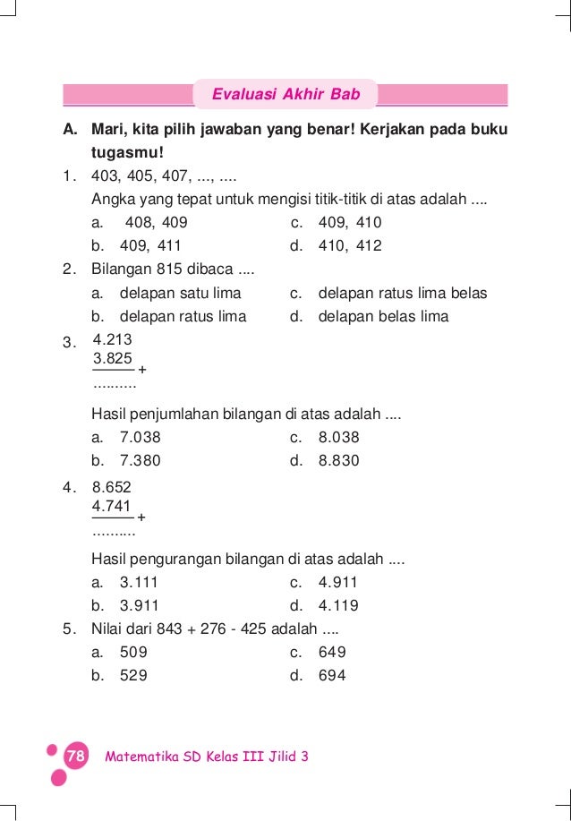 Ternyata Ini Link Download Soal Matematika SD Kelas 3 Bab Uang Terbaru dan Terlengkap